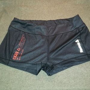 Reebok workout shorts, blue. size Medium (12-14)